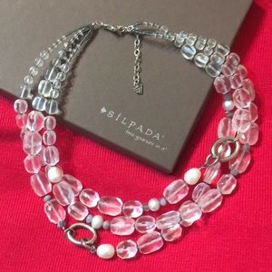 Silpada 3 strand necklace